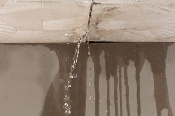 Professional Commercial Water Damage Restoration technician working in Quincy, MA